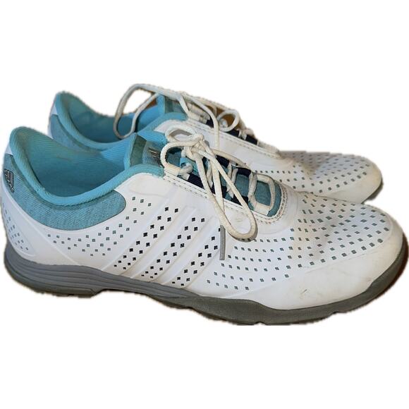 Adidas Women's Adipure Sport Spikeless Golf Shoes‎ White Size 8 - Picture 2 of 7